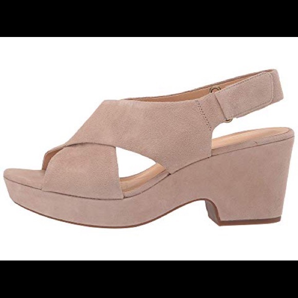 clarks maritsa lara tan suede